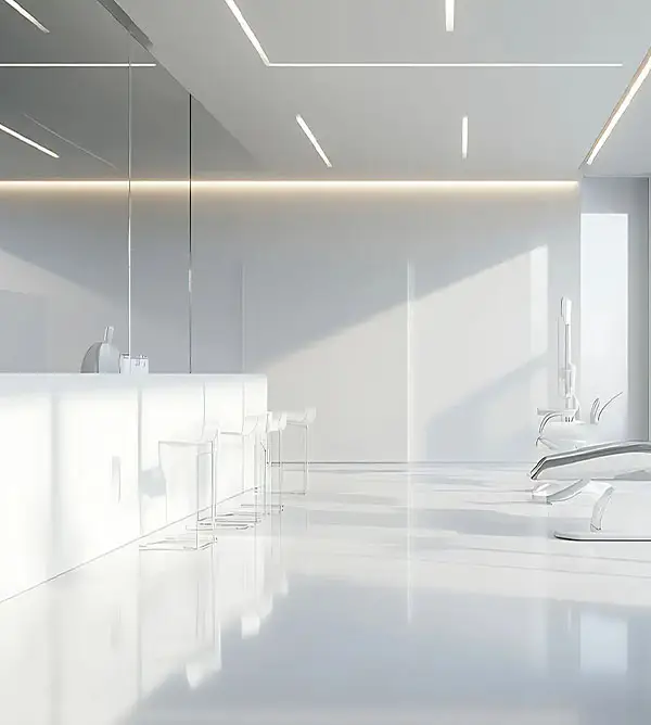 Recepção, locação de consultórios em São Paulo, em clínica da Medical Place no Paraíso, em São Paulo (SP).
