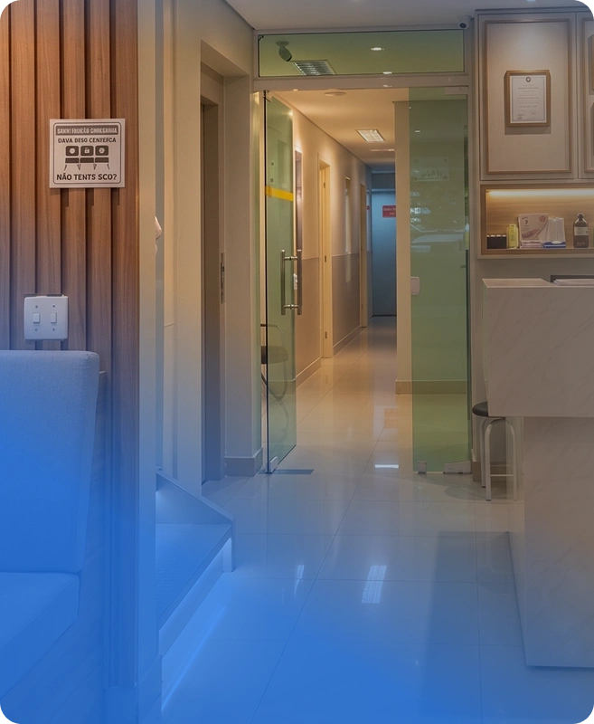 ambiente, corredores da Medical Place. Salas para profissionais de saúde em São Paulo (SP).