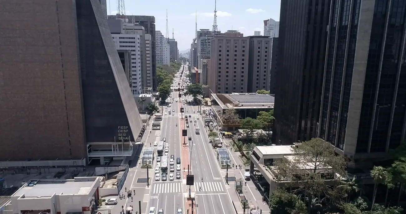 Consultórios no Paraíso em São Paulo com vista da região